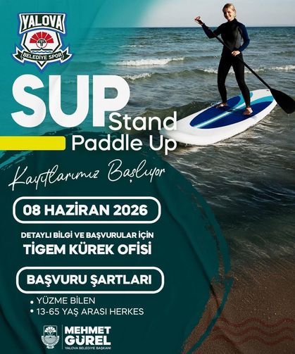 Yalova’da Sup Heyecanı Başlıyor
