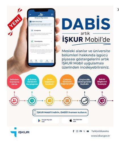DABİS Artık İŞKUR Mobil'de