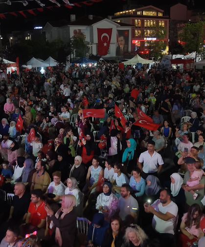 Yalova'da 15 Temmuz'un 10. Yılında Demokrasi Nöbeti