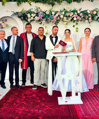 Sıla ve Çağatay Evlendi
