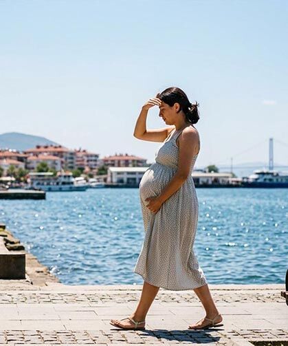 Yalova İl Sağlık Müdürlüğü'nden Hamilelere "Aşırı Sıcak" Uyarısı!