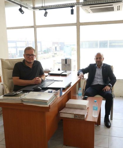 Başkan Güçlü’den Yalova Gazetesi’ne Ziyaret