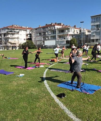 Çınarcık Sağlık ve Enerjiyle Güne Başlıyor