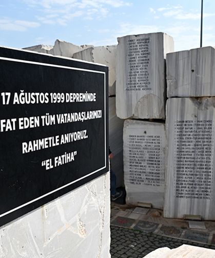 Yalova 17 Ağustos Depremi’ni Unutmuyor