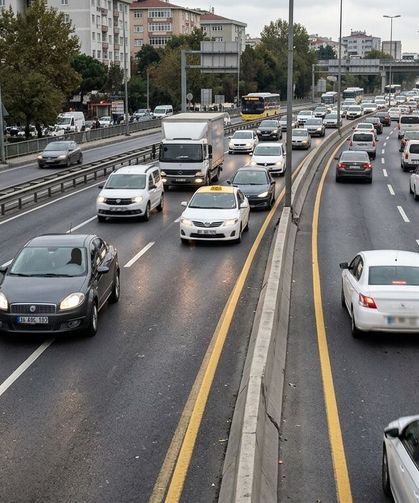 Yalova’da Motosiklet Sürücüsü Ters Yönde İlerledi