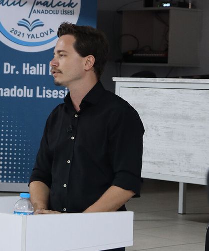 Prof. Dr. Halil İnalcık Anadolu Lisesi’nde Gazetecilik Mesleği Tanıtıldı