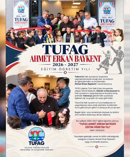 TUFAG Yeni Eğitim Yılına Baykent’in Adını Verdi