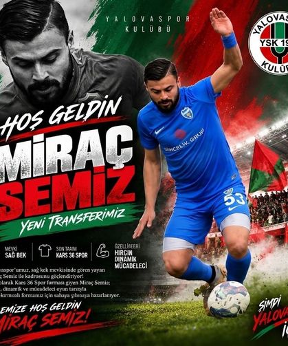 Yalovaspor Kadrosunu Güçlendirdi