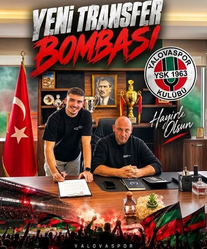 Yusuf Talga Yalovaspor’a İmzayı Attı