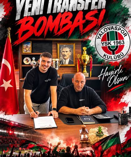 Yusuf Talga Yalovaspor’a İmzayı Attı