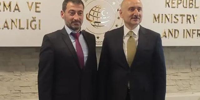 Erhan Baş, Bakan Karaismailoğlu İle Görüştü