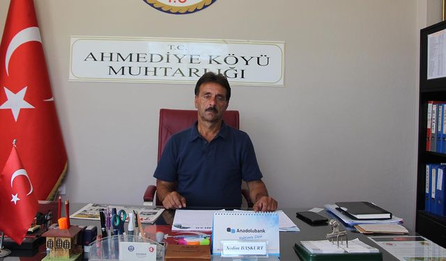 Muhtarı Nedim Başkurt, “İmar Problemimiz Var”