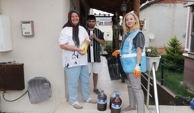 Çiftlikköy’de Atık Yağ Kampanyası Tüm Hızıyla Sürüyor