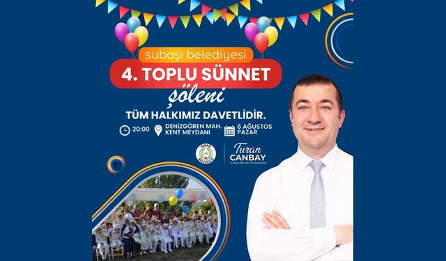 Subaşı'nda Toplu Sünnet Şöleni