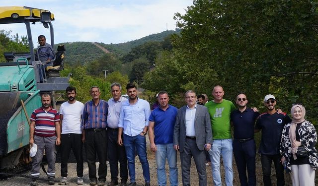 1,5 Km’lik Yol Tamamlandı