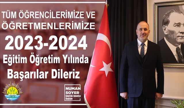 Başkan Soyer’den Yeni Eğitim Dönemi Mesajı