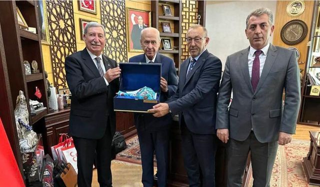 Devlet Bahçeli’ye Başkan Güldoğan’dan Ziyaret