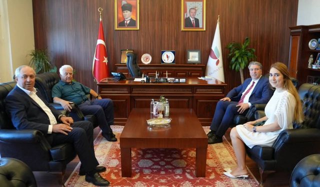 Vekil Becan Ve Başkan Demiryürek’ten Rektör Bahçekapılı’ya Ziyaret