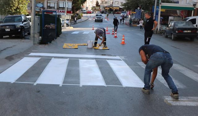 Şehir İçi Yaya Geçitleri Yenileniyor