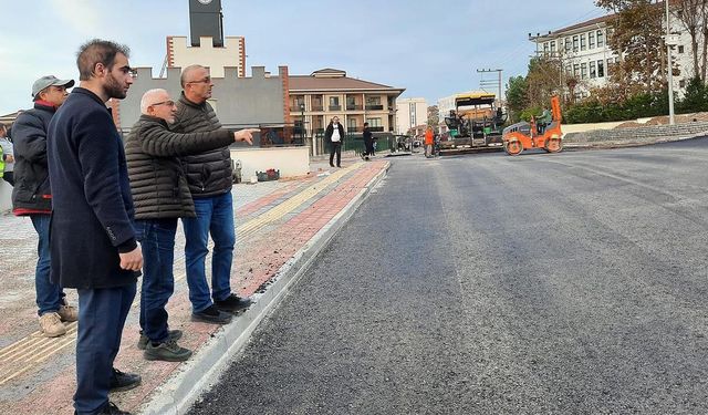 Başkan Şahin Çalışmaları İzledi