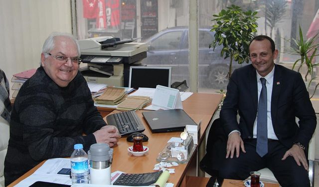 Adil Yele’den Gazetemize Ziyaret