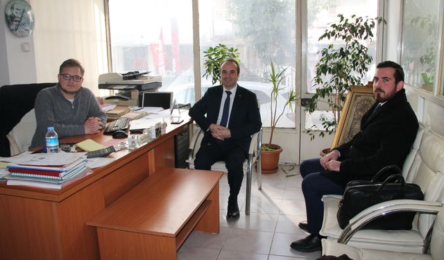 Regaip Ahmet Özyiğit’ten Gazetemize Ziyaret