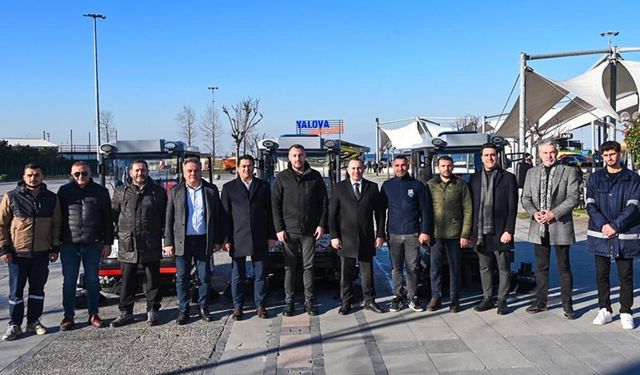 Yalova Belediyesi Temizlik Araç Filosu Büyüyor