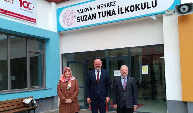 İl Müftüsü Yılmaztürk’ten Suzan Tuna İlkokulu’na Ziyaret