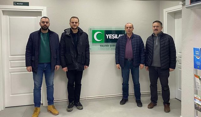 Başkan Ayaz’dan Yeşilay’a Ziyaret