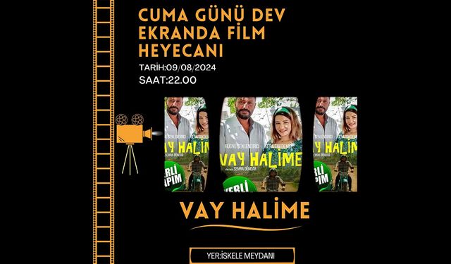 Armutlu’da Yazlık Sinema: “Vay Halime” Gösterimi ve Söyleşi