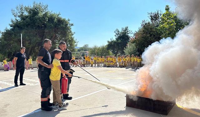 Subaşı Belediyesi İtfaiyeciler Haftası’nı Öğrencilerle Birlikte Kutladı