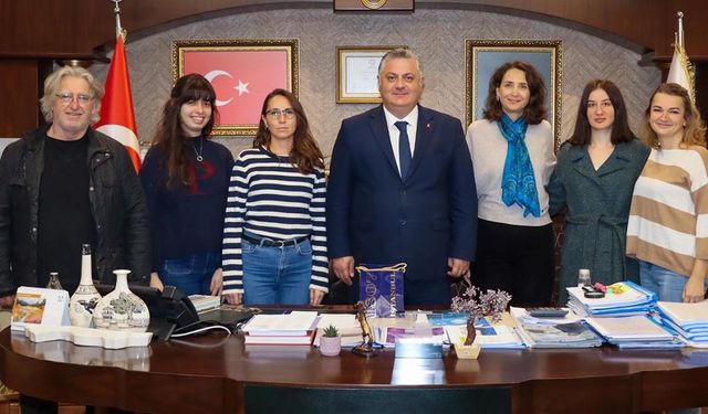 Başkan Gürel, Yıldız Teknik Üniversitesi Heyetiyle Görüştü