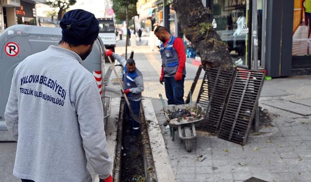 Sonbahar Yağışları Öncesi Mazgallara Temizlik Çalışması