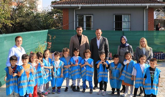 Çiftlikköy’de Minik Öğrenciler Hobi Bahçesi'ni Renklendirdi