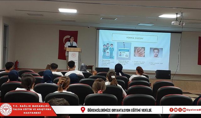 Hastanede Oryantasyon Eğitimi Verildi