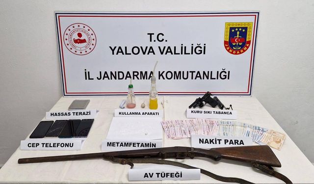 Yalova Jandarmasından Zehir Tacirine Darbe!