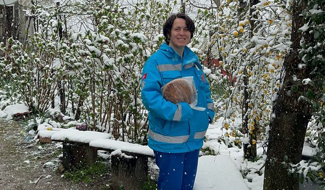 Evde Sağlık Hizmetleri Ekibinden Örnek Davranış!