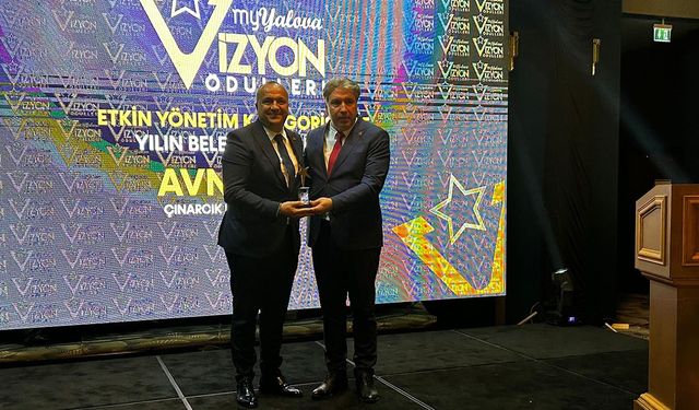 Başkan Kurt’a My Yalova Vizyon Ödülü