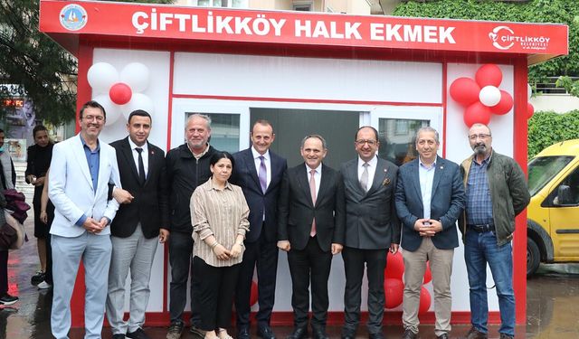 Çiftlikköy’de Halk Ekmek Hizmete Girdi
