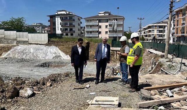 Okul İnşaatları İncelendi