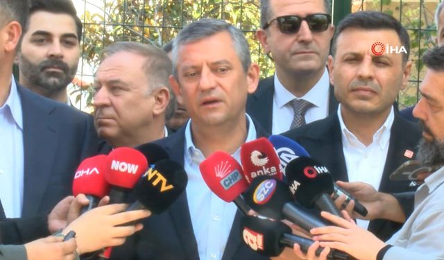 CHP Genel Başkanı Özel: "Bu saldırıyı siyaset kurumuna yapılmış bir saldırı olarak görüyorum"