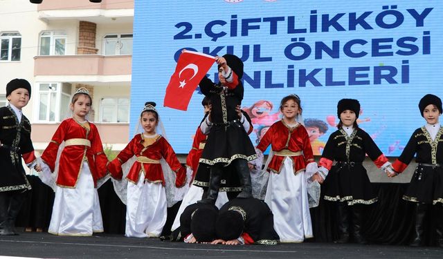 Çiftlikköy'de 2. Okul Öncesi Şenlikleri Yapıldı
