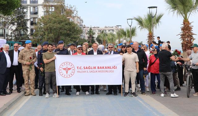 Çiftlikköy’de “Sağlık İçin Hareket Et” Yürüyüşü