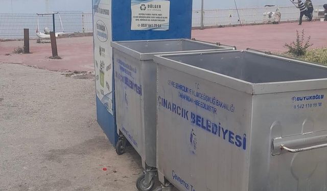 Çınarcık’ta Temizlik Seferberliği: Eski Konteynerler Yenileniyor