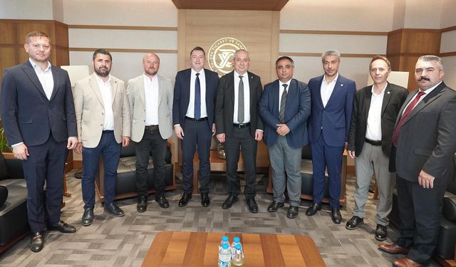 Halkbank Çınarcık Şube Yetkililerinden YTSO’ya Ziyaret