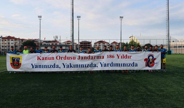 Jandarma Teşkilatı 186 Yaşında: Yalova’da Spor Karşılaşmalarında Anlamlı Kutlama
