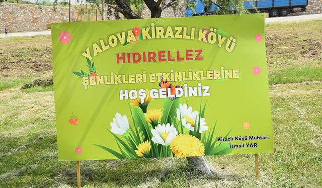 Kirazlı Köyü'nde Hıdırellez Coşkusu