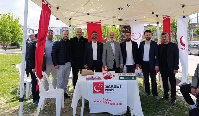 Saadet Partisi’nden Dere Mahallesi’ne Çıkarma!