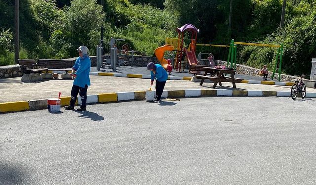 Çocuk Parkları Termal’de Tertemiz