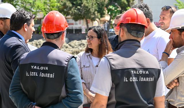 Vali Kaya’dan Şantiye Ziyareti